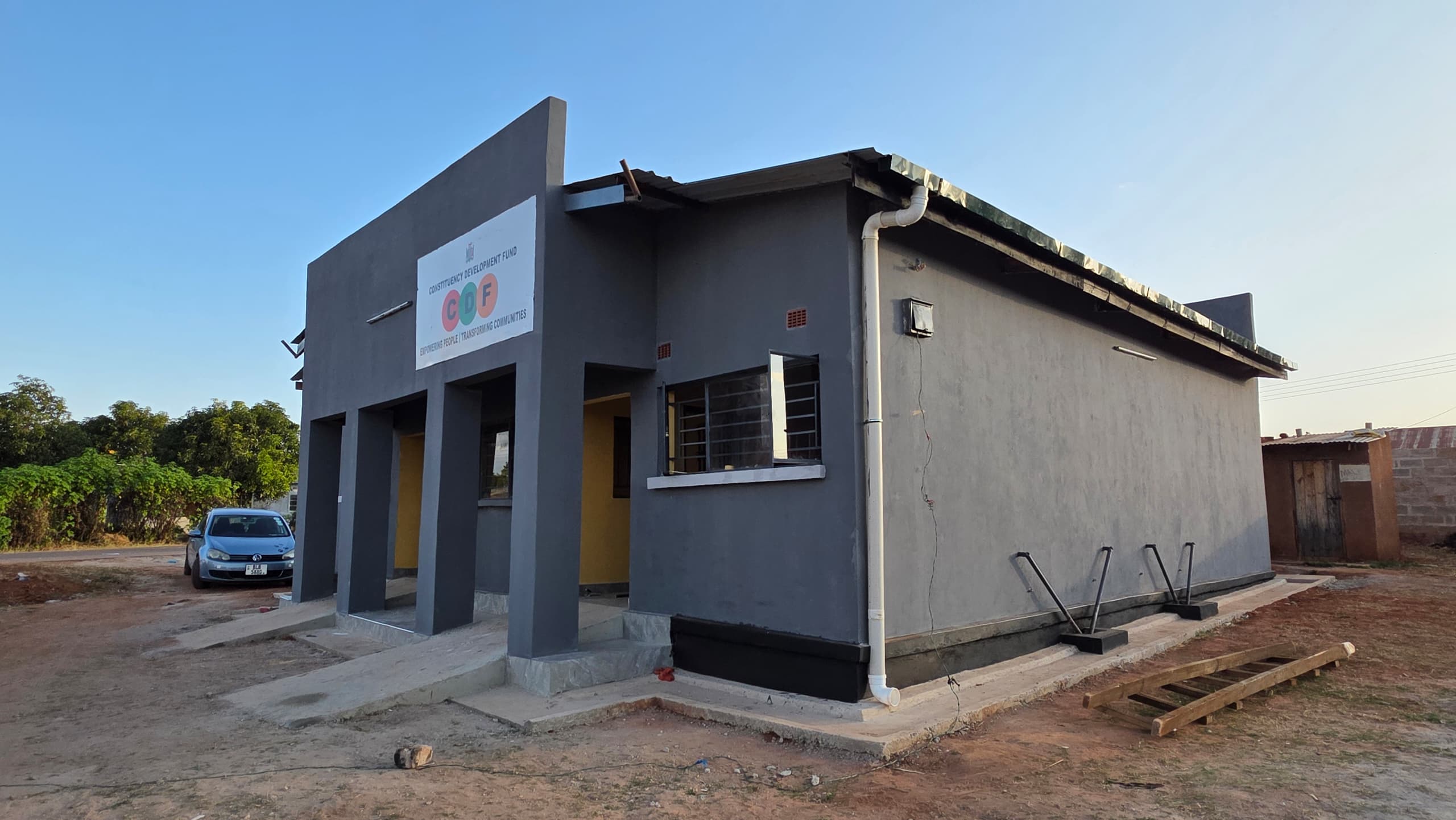 CDF Facility Front Angle View